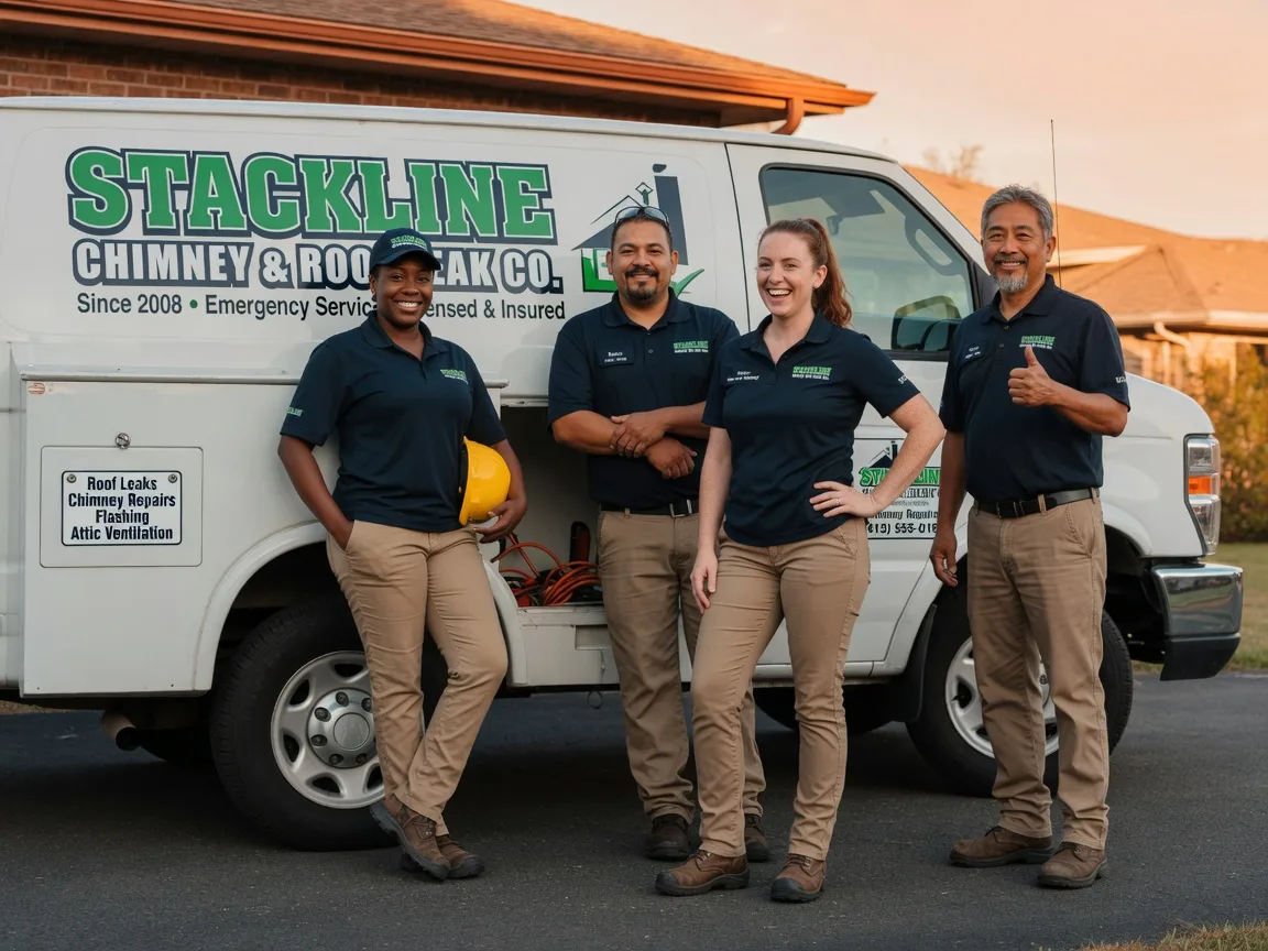 Chimney flashing repair company in Yorkville, TN
